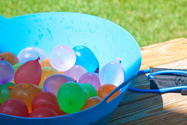 Water balloons Water balloons