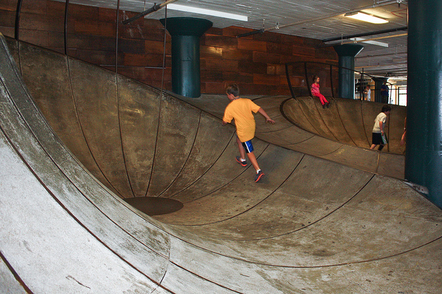 City Museum, St. Louis: skate ramp City Museum, St. Louis: skate ramp