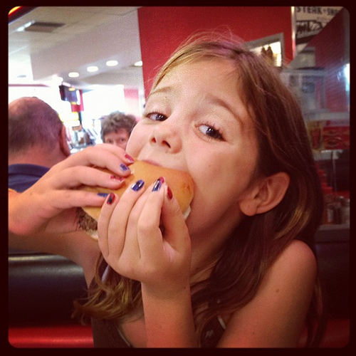 Superglue your fingers together