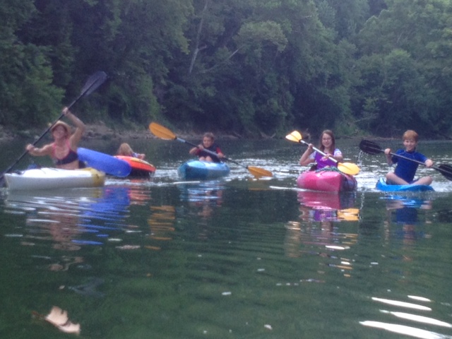 Green River Kayaking with Kids