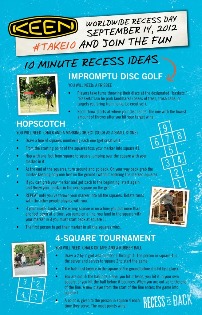 Worldwide Recess Day