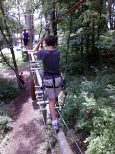 Treetop Adventure Park, Nashville. Juniors Course Treetop Adventure Park, Nashville. Juniors Course