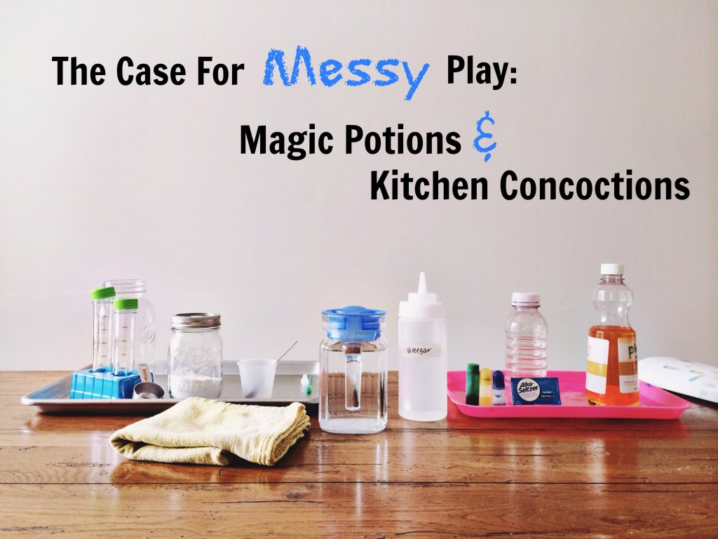 Magic Potions and Kitchen Concoctions via The Risky Kids